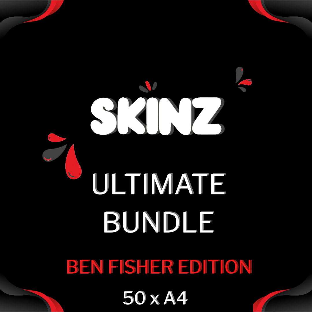 A4 - 8.27" x 11.69" - Skinz™ x Ben Fisher - Pack of 50