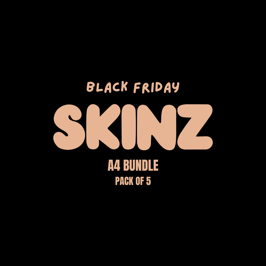 BLACK FRIDAY - A4 Bundle - Pack of 5