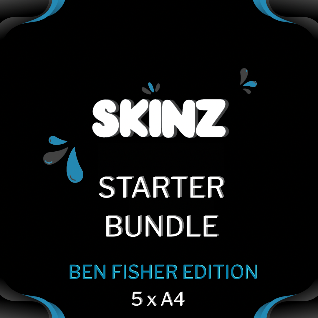 A4 - 8.27" x 11.69" - Skinz™ Ben Fisher - Pack of 5