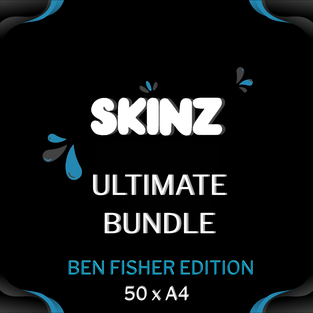A4 - 8.27" x 11.69" - Skinz™ x Ben Fisher - Pack of 50