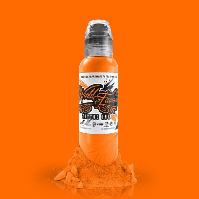 World Famous Ink - Jay Freestyle Watercolor - Orange 30ml