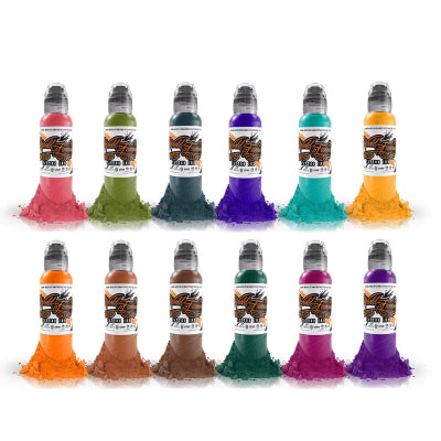 World Famous Ink - Jay Freestyle Watercolor Complete Set - 12x30ml